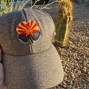black clover live lucky arizona flag hat l xl memoryfit flexfit rolly rule gray